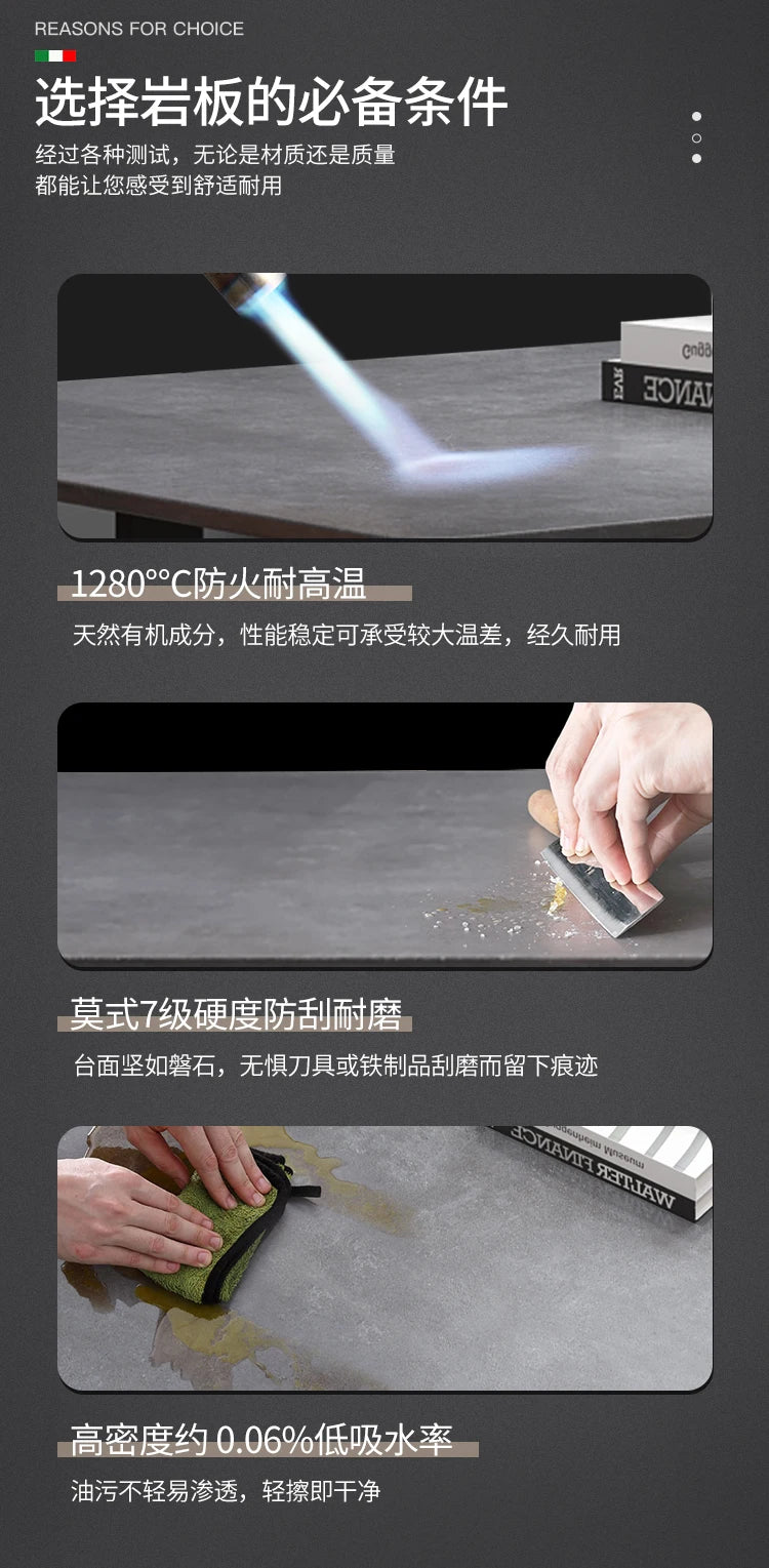Extendable Extending Dining Table Coffee Restaurant Kitchen Study Dining Table Modern Luxury Service Mesa Living Room Furniture